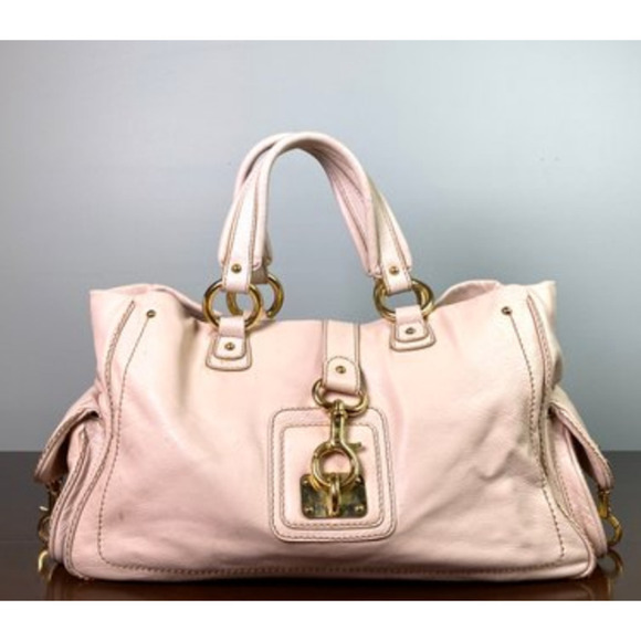 Marc Jacob’s Double-Handle Soft Leather Tote Handbag in Buff MJ462 - Picture 16 of 16